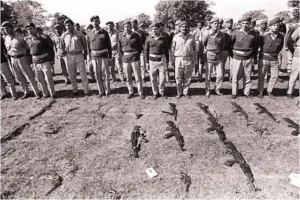 Pakistan army's surrender to India during 1971 War leading to Bangladesh liberation